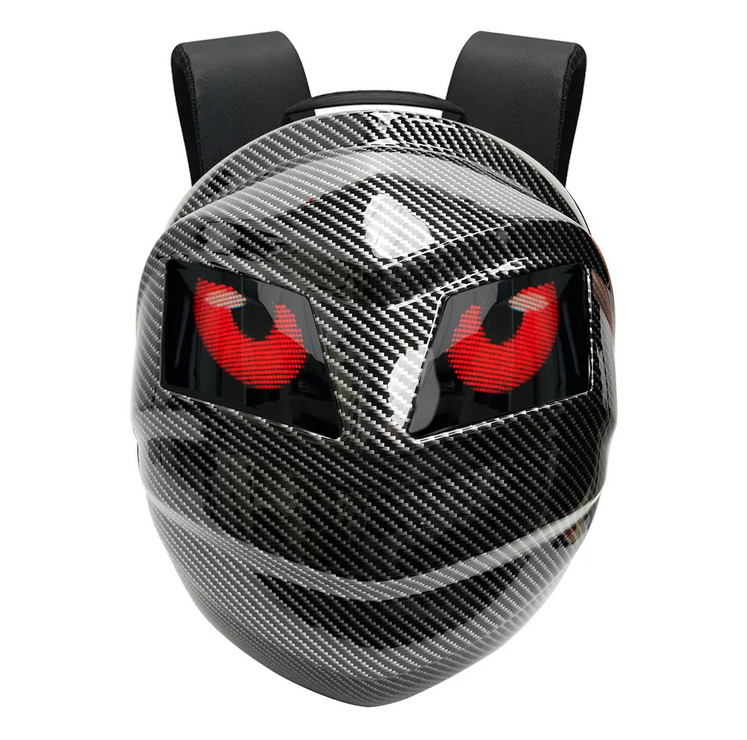KnightPack - Armored Backpack with LED displays