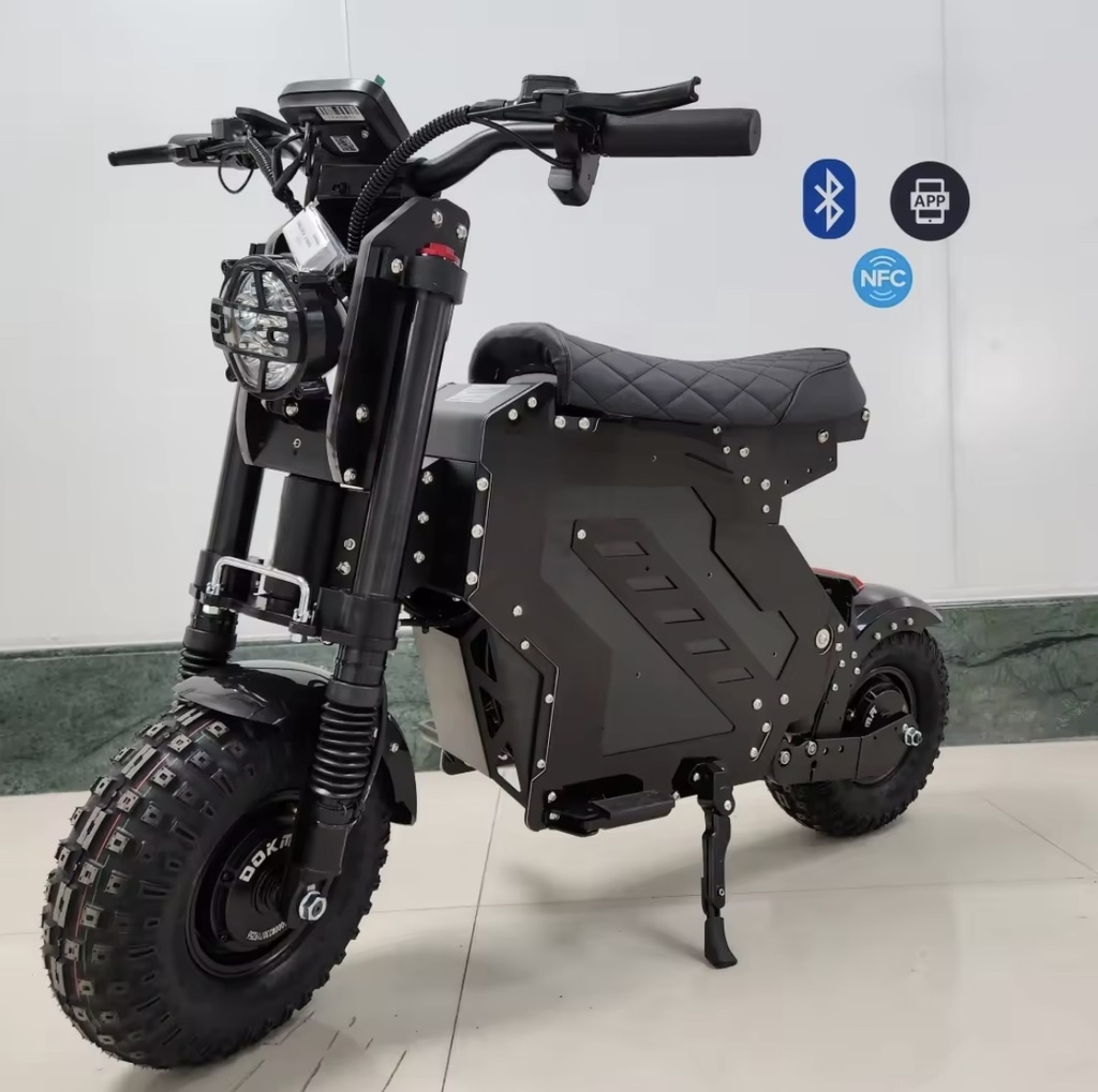 Apollo X1 eMoped with Trunk